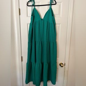 Lulus Green Maxi Dress